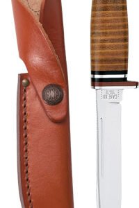 CASE KNIVES JIGGED BROWN - SYNTHETIC SMALL STOCKMAN
