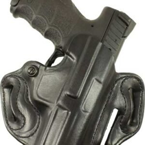 DESANTIS SPEED SCABBARD HOLSTR - RH OWB LEATHER SHIELD 9 EZ BL