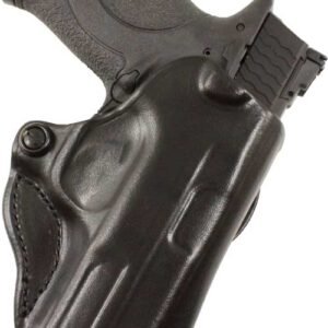 DESANTIS MINI SCABBARD HOLSTER - LH OWB LEATHER SF HELLCAT BLK