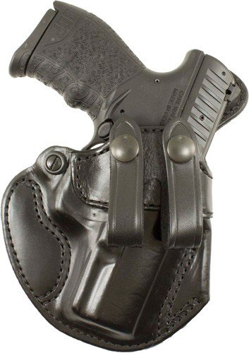 DESANTIS COZY PARTNER HOLSTER - IWB RH LTHR FITS GLOCK 43 BLK