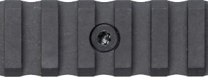 NOVESKE RAIL SECTION 9 SLOT - 2-5/16" M-LOK BLACK