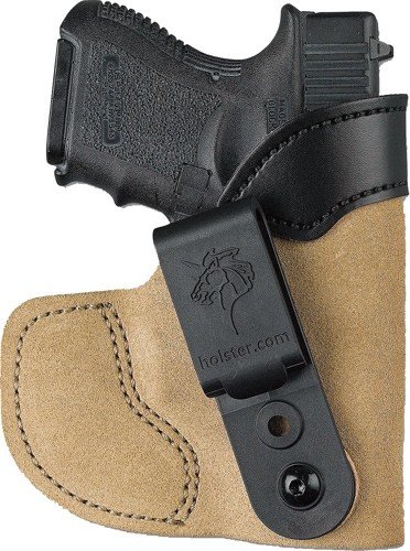 DESANTIS POCKET TUK HOLSTR RH - IWB/POCKET LTHER J FRAME SUEDE - Image 2