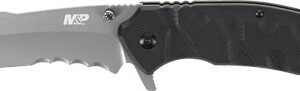 S&W KNIFE M&P SPECIAL OPS 4" - TANTO 4 SPRING ASSIST BLACK