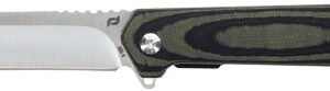 SCHRADE KNIFE LATERAL FOLDER - 3.25" AUS-10 OD GREEN/LAM
