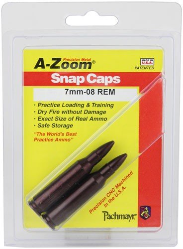 A-ZOOM METAL SNAP CAP 7MM-08 - REMINGTON 2-PACK - Image 2