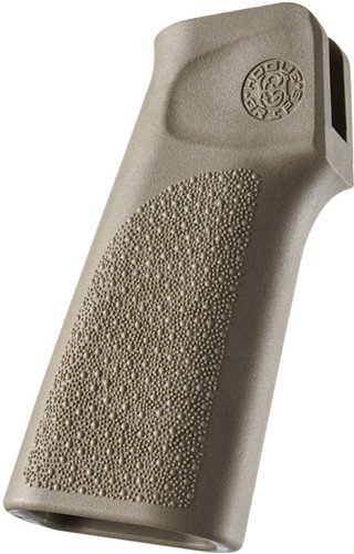 HOGUE AR15 15 DEGREE VERTICAL - POLYMER NO FINGER GROOVES FDE - Image 2