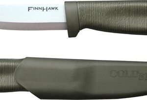 COLD STEEL FINN HAWK 4" CURVED - BELLY BLADE W/ SECURE-EX SHTH