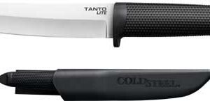 COLD STEEL TANTO LITE 6" TANTO - BLADE PLAIN EDGE W/SHEATH