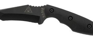 KA-BAR TDI HINDERER HELL FIRE - KNIFE 3.5625" W/SHEATH BLACK