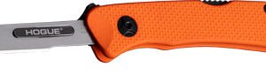 HOGUE EXPEL 2.5" SCALPEL - REPLACEABLE BLADE G10 ORANGE