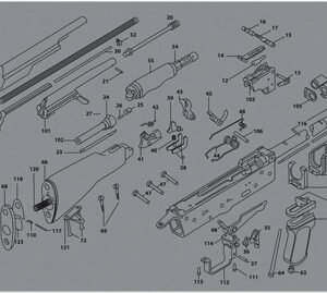 TEKMAT ARMORERS BENCH MAT - 12"X36" AK-47 GREY