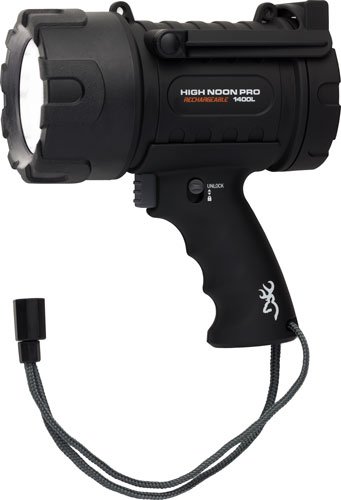 BROWNING HIGH NOON LED SPOTLT - 100-1400 LUMENS RECHARGEABLE