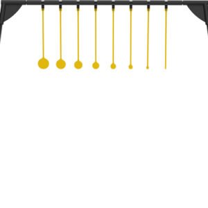 CALDWELL AR500 RIMFIRE KYL - CHALLENGE TARGET KIT W/STAND