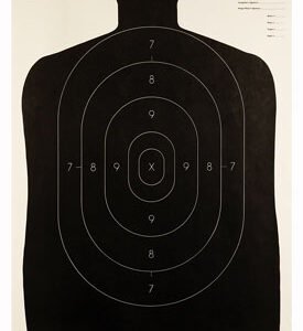 CHAMPION TGT PAPER 24"X45" - B27 POLICE TARGET 100PK