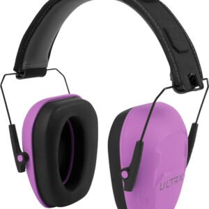 ULTRX SHIELD PASSIVE MUFF SLIM - ADULT MIDNIGHT PLUM/BLACK 23db