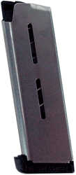 WILSON MAGAZINE OFFICER 45ACP - 7RD W/STD. PAD STAINLESS