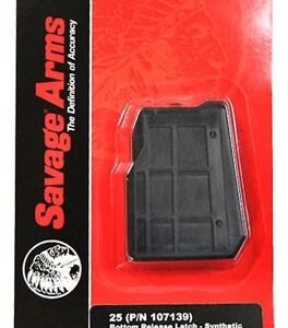 SAVAGE MAGAZINE MODEL 25 - 17 HORNET 4RD SYNTHETIC MATTE