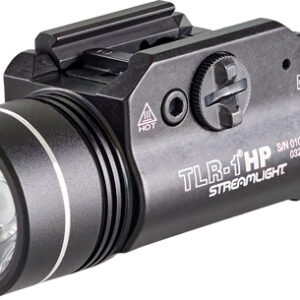 STREAMLIGHT TLR-1 HP GUN LIGHT - W/RAIL MOUNT WHITE LED BLACK