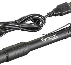 STREAMLIGHT STYLUS PRO USB - LIGHT WHITE LED W/POCKET CLIP