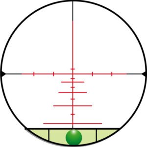 KONUS SCOPE KONUSPRO-550 - 3-9X40 ILLUM 550 BALLISTIC RET