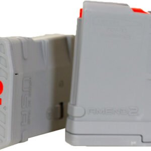 AMEND2 AR-10 SR-25 MAG 7.62X51 - 10 RD POLYMER GRAY