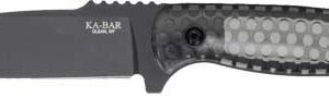KA-BAR LES GEORGE COOL NAME - 4.25" DROP POINT & SHEATH
