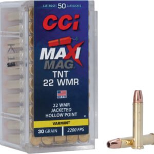 CCI MAXI-MAG 22WMR 30GR TNT - JHP 2200FPS 50RD 40BX/CS