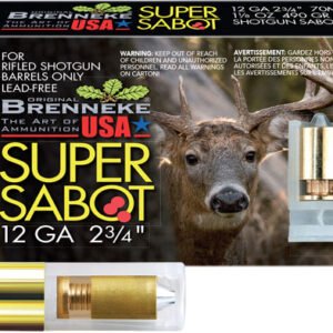 BRENNEKE USA SUPER SABOT 12GA - 2.75" 1-1/8OZ SLUG 5RD 50BX/CS