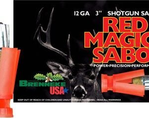 BRENNEKE USA RED MAGIC 12GA 3" - 1OZ SABOT 5RD 50BX/CS