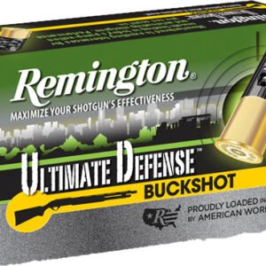 REMINGTON ULTIMATE DEFENSE - 12GA 3" 00 BUCK 5RD 20BX/CS