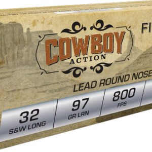 FIOCCHI 32 S&W LONG 97GR - LEAD-FP 50RD 20BX/CS