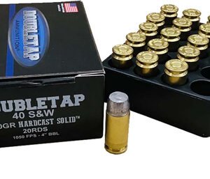 DOUBLETAP 40&W 200GR WFNGC - HARDCAST SOLID 20RD 50BX/CS