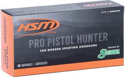 HSM PRO PISTOL 44 REM MAG - 240GR JHP 20RD 20BX/CS