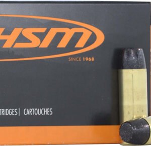 HSM SUBSONIC 500 SW MAG 590GR - HARD CAST LEAD FN 20RD 25BX/CS
