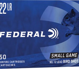 FEDERAL 22LR #12 LEAD BIRDSHOT - 50RD 50BX/CS