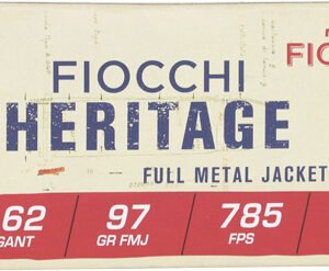 FIOCCHI 7.62 NAGANT 97GR FMJ - 50RD 20BX/CS