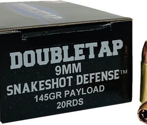 DOUBLETAP 9MM SNAKE SHOT - 20RD 50BX/CS
