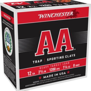 WINCHESTER AA 12GA 2.75" - 1-1/8OZ #8 1200FPS 250RD CASE