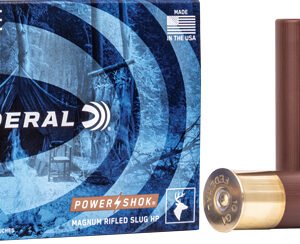 FEDERAL POWER SHOK 10GA 3.5" - 1.75OZ RIFLED SLUG 5RD 50BX/CS