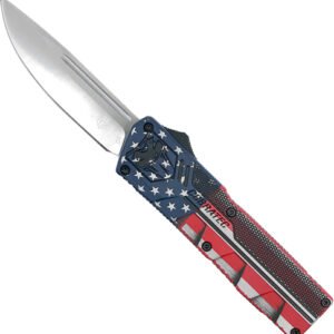 COBRATEC LIGHTWEIGHT OTF - AMERICAN FLAG CRKTE 3.25" DPNT