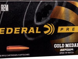 FEDERAL GOLD MEDAL 223 REM - 73GR BERGER BTHP 20RD 10BX/CS