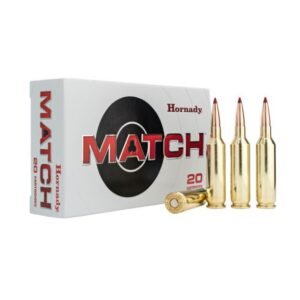 HORNADY MATCH 25 CM 134GR - ELD 20RD 10BX/CS