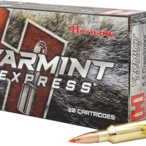 HORNADY VARMINT 6.5 CM - 95GR V-MAX 20RD 10BX/CS