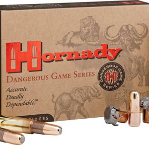 HORNADY 375 RUGER 300GR DGX - BONDED 20RD 6BX/CS