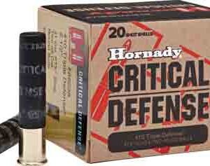 HORNADY CRITICAL DEFENSE 410 - 2.5" 1-SLUG/2-RB 20RD 10BX/CS