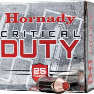 HORNADY CRITICAL DUTY 9MM - LUGER +P 124GR 25RD 10BX/CS