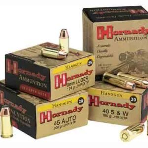 HORNADY 9MM LUGER 124GR XTP - 25RD 10BX/CS