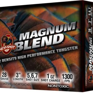 HEVI-SHOT MAGNUM BLEND 28GA - 3" 1OZ #567 5RD 10BX/CS
