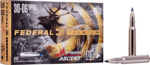 FEDERAL 30-06 175GR TERMINAL - ASCENT 20RD 10BX/CS