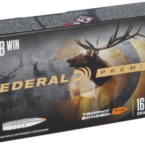 FEDERAL PREMIUM 308 WIN 165GR - TROPHY BONDED TIP 20RD 10BX/CS